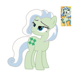 Size: 4096x4096 | Tagged: safe, artist:foxyfell1337, idw, imported from derpibooru, minty (g1), pony, absurd resolution, base used, g1, g1 to g4, g4, generation leap, idw showified, simple background, solo, transparent background