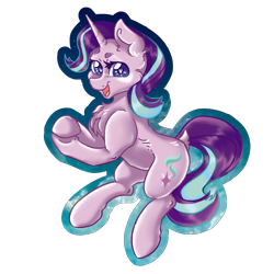 Size: 2000x2000 | Tagged: safe, artist:dankpegasista, derpibooru exclusive, imported from derpibooru, starlight glimmer, pony, unicorn, blue background, chest fluff, clapping, cute, ear fluff, eyelashes, female, floating, flowy mane, glimmerbetes, highlights, looking at you, meme, open mouth, outline, png, purple eyes, purple fur, purple hair, raised hoof, reformed starlight, shading, shiny mane, simple background, simple shading, smiling, smiling at you, smug smile, solo, spread wings, transparent background, upright