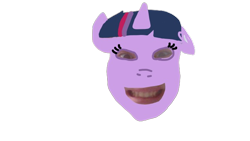 Size: 666x375 | Tagged: safe, imported from derpibooru, twilight sparkle, human, unicorn, 10000000000000000000000000000000000000 hours in ms paint, creepy, female, irl, irl human, mare, nightmare fuel, photo, quality, simple background, solo, transparent background, wat, wtf