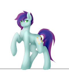 Size: 2330x2415 | Tagged: safe, artist:sweet pencil, imported from derpibooru, oc, oc only, oc:emerald mountain, earth pony, pony, female, mare, simple background, solo, transparent background