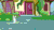 Size: 960x540 | Tagged: safe, artist:reddy32, imported from derpibooru, angel bunny, fluttershy, pegasus, pony, rabbit, animal, animated, character to character, male to female, ponyville, rule 63, transformation, transgender transformation