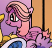 Size: 103x96 | Tagged: safe, artist:andypriceart, artist:angieness, idw, imported from derpibooru, pegasus, pony, spoiler:comic, spoiler:comicm03, background pony, comic, female, mare, picture for breezies, rosy dawn