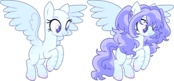 Size: 5077x2369 | Tagged: safe, artist:kurosawakuro, imported from derpibooru, oc, oc only, pegasus, pony, base used, female, magical lesbian spawn, mare, offspring, parent:maud pie, parent:vapor trail, pegasus oc, simple background, solo, transparent background