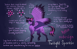 Size: 7000x4436 | Tagged: safe, artist:bultico, imported from derpibooru, twilight sparkle, alicorn, pony, corrupted, dark magic, female, magic, solo, twilight sparkle (alicorn)