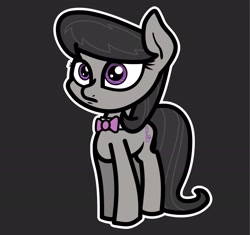 Size: 2048x1925 | Tagged: safe, artist:ewoudcponies, imported from derpibooru, octavia melody, earth pony, pony, female, gray background, mare, simple background, solo