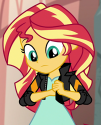 Size: 534x661 | Tagged: safe, imported from derpibooru, screencap, sunset shimmer, human, equestria girls, movie magic, spoiler:eqg specials, cropped, solo