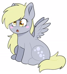 Size: 1877x2063 | Tagged: safe, artist:yourpennypal, imported from derpibooru, derpy hooves, pegasus, pony, female, simple background, solo, white background