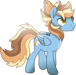 Size: 6000x5920 | Tagged: safe, artist:lincolnbrewsterfan, artist:solixy406, derpibooru exclusive, imported from derpibooru, oc, oc only, oc:cloudbreaker, pegasus, pony, rainbow roadtrip, .svg available, amber eyes, blue, brown hair, brown mane, brown tail, cloud, contrail, cowlick, folded wings, forelock, gift art, hair, highlights, inkscape, looking up, male, mane, movie accurate, multicolored hair, multicolored mane, multicolored tail, orange eyes, orange hair, orange mane, orange tail, pegasus oc, ponysona, rainbow, rainbow streak, shading, simple background, smiling, solo, stallion, striped hair, striped mane, striped tail, svg, tail, transparent background, trotting, vector, welcome, wings, yellow hair, yellow mane, yellow tail