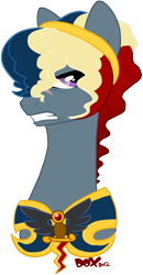 Size: 450x864 | Tagged: safe, artist:pandadox, imported from derpibooru, oc, oc only, earth pony, pony, angry, armor, bust, earth pony oc, gritted teeth, male, scar, simple background, solo, stallion, teeth, transparent background