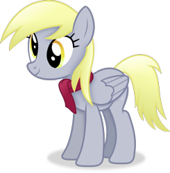 Size: 3342x3414 | Tagged: safe, artist:anime-equestria, imported from derpibooru, derpy hooves, pegasus, pony, clothes, female, folded wings, mare, scarf, simple background, smiling, solo, transparent background, vector, wings