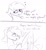 Size: 913x984 | Tagged: safe, artist:renderpoint, imported from derpibooru, oc, oc only, oc:render point, pegasus, pony, 2 panel comic, blushing, comic, dialogue, male, monochrome, sketch, solo, spread wings, stallion, wings