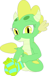 Size: 2286x3580 | Tagged: safe, artist:ponygamer2020, artist:porygon2z, edit, imported from derpibooru, oc, oc only, oc:jade, dragon, clothes, cute, female, looking at you, prehensile tail, simple background, smiling, smiling at you, sock fetish, socks, striped socks, tail, tail hold, transparent background, vector