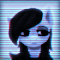 Size: 1111x1111 | Tagged: safe, artist:zebra, pony, bust, looking away, portrait, solo