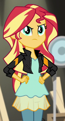 Size: 304x564 | Tagged: safe, imported from derpibooru, screencap, sunset shimmer, human, equestria girls, movie magic, spoiler:eqg specials, cropped, solo