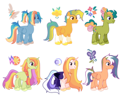 Size: 1600x1189 | Tagged: safe, artist:kabuvee, imported from derpibooru, oc, oc only, earth pony, pegasus, pony, unicorn, male, simple background, stallion, transparent background