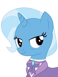 Size: 900x1200 | Tagged: safe, artist:prixy05, imported from derpibooru, trixie, pony, unicorn, bust, older, older trixie, portrait, simple background, solo, transparent background, vector