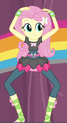 Size: 238x433 | Tagged: safe, imported from derpibooru, screencap, fluttershy, human, dance magic, equestria girls, spoiler:eqg specials, cropped, solo