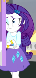 Size: 274x589 | Tagged: safe, imported from derpibooru, screencap, rarity, human, equestria girls, movie magic, spoiler:eqg specials, cropped, solo