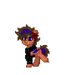 Size: 320x360 | Tagged: safe, imported from derpibooru, oc, oc only, oc:h1f [bat], pony, pony town, animated, gif, simple background, solo, transparent background