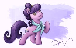 Size: 2200x1400 | Tagged: safe, artist:swasdoodles, artist:swasfews, imported from derpibooru, suri polomare, earth pony, pony, female, handkerchief, looking at something, mare, raised hoof, solo, standing