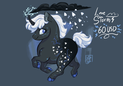 Size: 2388x1668 | Tagged: safe, artist:nightprince-art, imported from derpibooru, oc, oc only, pony, unicorn, adoptable, solo