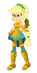 Size: 1080x2148 | Tagged: safe, artist:deviantfantastic, imported from derpibooru, human, equestria girls, legend of everfree, boots, clothes, crystal guardian, gemplified, geode of super strength, gloves, magical geodes, ponied up, shoes, simple background, solo, transparent background