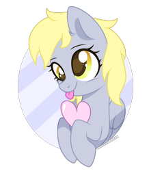 Size: 2514x2886 | Tagged: safe, artist:thatusualguy06, imported from derpibooru, derpy hooves, pegasus, pony, .svg available, :p, base used, bust, female, heart, mare, portrait, simple background, solo, svg, tongue out, transparent background, vector