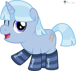 Size: 4256x4000 | Tagged: safe, artist:melisareb, imported from derpibooru, part of a set, pony, unicorn, .svg available, absurd resolution, alphabet lore, clothes, crossover, happy, i, looking at you, male, one eye closed, open mouth, ponified, raised hoof, simple background, socks, solo, species swap, stallion, striped socks, transparent background, vector, wink, winking at you