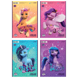 Size: 800x800 | Tagged: safe, imported from derpibooru, izzy moonbow, pipp petals, sunny starscout, alicorn, pegasus, pony, unicorn, cyrillic, g5, merchandise, misty brightdawn, race swap, sunnycorn, ukrainian