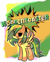 Size: 1441x1774 | Tagged: safe, artist:simplementeyeu, imported from derpibooru, oc, oc only, oc:wooden toaster, pegasus, pony, male, pegasus oc, solo