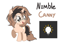 Size: 845x676 | Tagged: safe, artist:cdv, derpibooru exclusive, imported from derpibooru, oc, oc only, oc:nimble canny, pony, unicorn, female, filly, foal, reference sheet, simple background, solo, white background