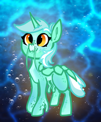 Size: 1470x1779 | Tagged: safe, artist:nootaz, imported from derpibooru, lyra heartstrings, lobster pony
