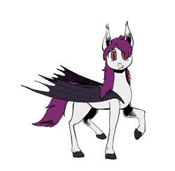 Size: 1280x1256 | Tagged: safe, artist:darkhestur, derpibooru exclusive, imported from derpibooru, oc, oc only, oc:toxic luck, bat pony, pony, bat pony oc, looking at you, male, simple background, solo, transparent background