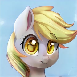 Size: 1024x1024 | Tagged: safe, imported from derpibooru, pony, ai content, ai generated, generator:thisponydoesnotexist, looking at you, not derpy, solo