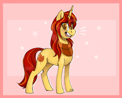 Size: 1280x1036 | Tagged: safe, artist:thevixvix, imported from derpibooru, oc, oc only, pony, unicorn, clothes, female, mare, scarf, solo