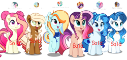 Size: 4096x1930 | Tagged: safe, artist:harmonyvitality-yt, imported from derpibooru, applejack, bulk biceps, capper dapperpaws, fluttershy, party favor, pinkie pie, rainbow dash, rarity, sunburst, trouble shoes, twilight sparkle, zephyr breeze, oc, hybrid, pegasus, pony, unicorn, base used, eyelashes, female, horn, interspecies offspring, looking up, male, mare, offspring, parent:applejack, parent:bulk biceps, parent:capper dapperpaws, parent:fluttershy, parent:party favor, parent:pinkie pie, parent:rainbow dash, parent:rarity, parent:sunburst, parent:trouble shoes, parent:twilight sparkle, parent:zephyr breeze, parents:capperity, parents:flutterbulk, parents:partypie, parents:troublejack, parents:twiburst, parents:zephdash, pegasus oc, simple background, smiling, stallion, transparent background, unicorn oc