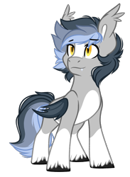 Size: 1640x2246 | Tagged: safe, artist:emberslament, imported from derpibooru, oc, oc only, oc:silvershot, bat pony, pony, blaze (coat marking), coat markings, facial markings, male, pale belly, simple background, socks (coat markings), solo, transparent background