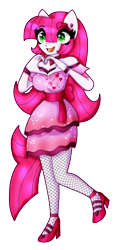 Size: 1680x3440 | Tagged: safe, artist:dazzlingmimi, imported from derpibooru, lovestruck, equestria girls, breasts, busty lovestruck, clothes, cute, cutie mark on clothes, equestria girls-ified, eyes over hair, heart hands, open mouth, ponied up, raised leg, simple background, transparent background