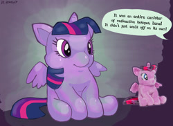 Size: 1202x876 | Tagged: safe, artist:drzootsuit, imported from derpibooru, twilight sparkle, alicorn, pony, plushie, pudgy, solo, text, twilight sparkle (alicorn)