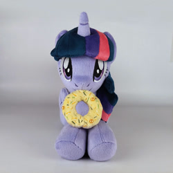 Size: 1000x1000 | Tagged: safe, artist:larsen toys, imported from derpibooru, twilight sparkle, alicorn, pony, auction, donut, food, merchandise, plushie, solo, twilight sparkle (alicorn)