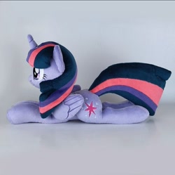 Size: 720x718 | Tagged: safe, artist:larsen toys, imported from derpibooru, twilight sparkle, alicorn, pony, lying down, merchandise, plushie, prone, solo, sploot, twilight sparkle (alicorn)