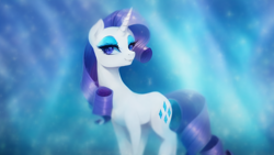 Size: 1024x576 | Tagged: safe, imported from derpibooru, rarity, pony, unicorn, ai content, ai generated, female, mare, solo