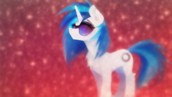 Size: 1024x576 | Tagged: safe, imported from derpibooru, dj pon-3, vinyl scratch, pony, unicorn, ai content, ai generated, female, mare, solo
