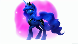 Size: 1024x576 | Tagged: safe, imported from derpibooru, princess luna, alicorn, pony, ai content, ai generated, female, mare, solo