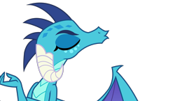 Size: 5794x3368 | Tagged: safe, artist:igorbanette, edit, imported from derpibooru, vector edit, princess ember, dragon, absurd resolution, cropped, dragoness, eyes closed, female, kissing, simple background, solo, transparent background, vector