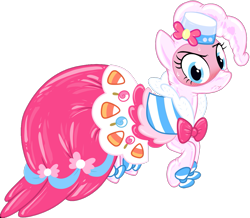 Size: 1173x1024 | Tagged: safe, editor:anonymous, imported from derpibooru, pinkie pie, earth pony, pony, /mlp/, /mlp/ latex requests, angry, blushing, clothes, dress, gala dress, latex, latex dress, latex suit, simple background, solo, sweat, sweatdrops, transparent background