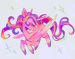Size: 966x766 | Tagged: safe, artist:runkpori, imported from derpibooru, princess cadance, alicorn, pony, redesign