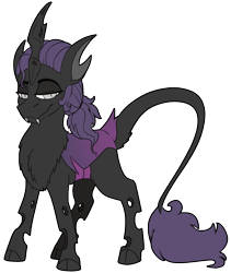 Size: 1024x1212 | Tagged: safe, artist:brainiac, imported from derpibooru, oc, oc only, oc:facsimile, changeling, changeling king, male, purple changeling, simple background, solo, stallion, transparent background