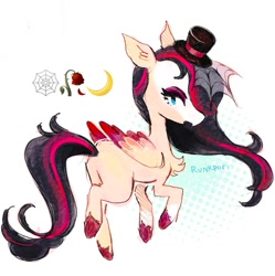 Size: 1397x1400 | Tagged: safe, artist:runkpori, imported from derpibooru, oc, oc only, pegasus, pony, butt, emotes, plot, simple background, solo, white background