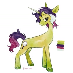 Size: 1440x1440 | Tagged: safe, artist:runkpori, imported from derpibooru, oc, oc only, pony, unicorn